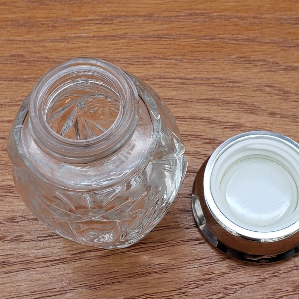 Ralph Lauren Cut Glass Jar Climate Response Body Lotion 3.5" Vanity Bottle - Picture 5 of 6